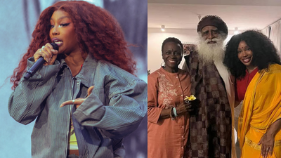 Solána Imani Rowe: “Can I get a Shiv Shambhu?”: Grammy winner SZA’s viral Mahashivratri moment with Sadhguru at the Isha Yoga Center |