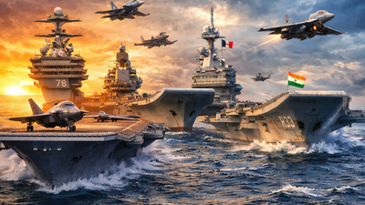 From Gerald R Ford to INS Vikramaditya: A look at the world’s 10 biggest aircraft carriers