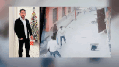 Chilling murder captured on CCTV: Noida youth ambushed, shot dead at his doorstep over old enmity | Noida News