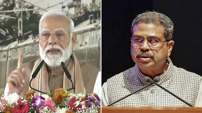 PM Modi questions NCERT lapse, Pradhan vows action | India News