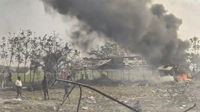 20 dead, most of them women, in Andhra Pradesh’s worst firecracker unit explosion | Hyderabad News