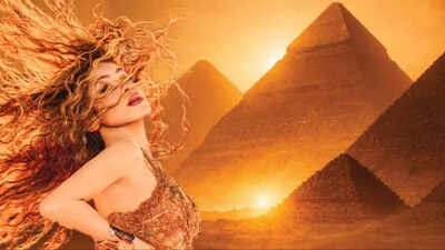 Shakira returns after 19 years to perform live at Pyramids of Giza and fans are losing it
