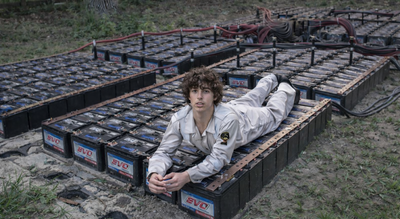 ‘Science maniac’ wires 400 car batteries together in extreme backyard experiment to see what would happen |