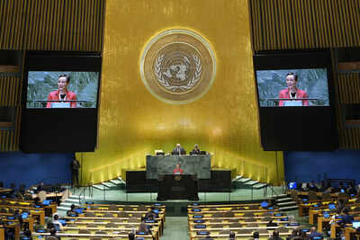 India signs UN statement on West Bank | India News