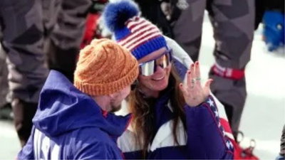 Breezy Johnson gets engaged after downhill gold at Winter Olympics 2026 as boyfriend Connor Watkins surprises her with proposal | International Sports News