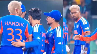 Hardik Pandya lashes out at Kuldeep Yadav during India’s T20 World Cup win over Pakistan | Cricket News