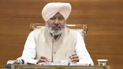 AAP leaders detained during protest over Bajwa’s remarks against Punjab minister | India News