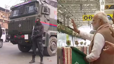 Evening news wrap: Two JeM terrorists killed in Army operation in J&K’s Kishtwar; PM Modi flags off Meerut Metro & more | India News