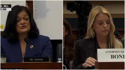 ‘Not going to get in the gutter with this woman’: Pam Bondi refuses to apologize after Indian-origin Democrat Jayapal asks her to at Epstein files hearing