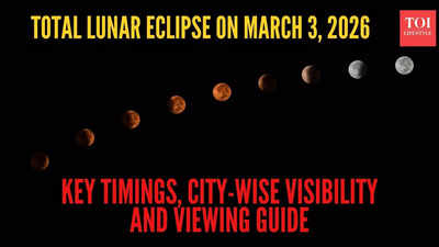 Chandra Grahan: Lunar Eclipse City Wise Timings: Total Lunar Eclipse on March 3, 2026: Key Timings, City-Wise Visibility and Viewing Guide |