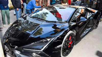 Kanpur tobacco baron’s son rams locals with speeding Lamborghini — what we know so far | India News