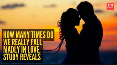 Once, twice or thrice? How many times do we really fall madly in love, study reveals |
