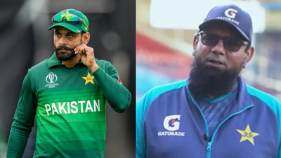 Mohammad Hafeez and Saqlain Mushtaq locked in tense exchange: ‘You cannot talk in that manner’ | Cricket News
