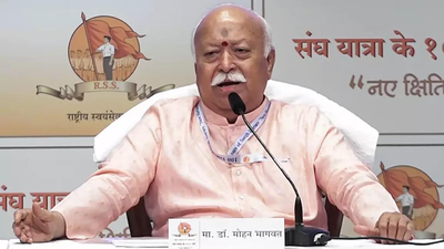‘No threat but vigilance is necessary’: RSS chief renews ‘united Hindus’ pitch, backs 3-child policy | India News