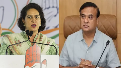 ‘Talk about youth and women of Assam’: Priyanka Gandhi slams CM Himanta Sarma over remarks on Gaurav Gagoi’s family | India News