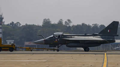 Tejas aircraft damaged after overshooting runway; IAF grounds fleet
