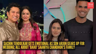 “Jab beta kisi ladki ko ghar leke aata hai…”: Sachin Tendulkar gets emotional as son Arjun gears up for wedding; All about ‘bahu’ Saaniya Chandhok’s family |