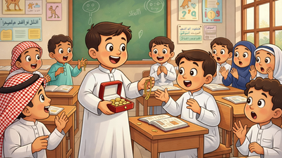 Golden surprise: Saudi schoolboy brings gold from home to gift classmates | World News