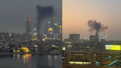 US, Israel attack Iran: Videos show explosion at Dubai’s iconic Palm Jumeirah