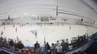 Video shows chaos as man shoots wife, 2 kids at hockey game in Rhode Island; gunshots send crowd fleeing
