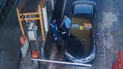 Chaudhary Babulal: Told to pay, BJP MLA Chaudhary Babulal’s son slaps Agra toll plaza employee | Agra News