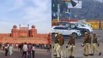 Red Fort, Delhi secretariat receive bomb threats emails; security on high alert | Delhi News