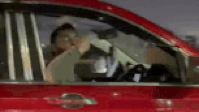 Techie in SUV blows kisses at woman sitting in car in Noida, trails her; caught after social media outcry | Noida News