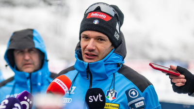 Tommaso Giacomel: Winter Olympics 2026: Tommaso Giacomel collapses during men’s 15km mass start biathlon in Anterselva | International Sports News