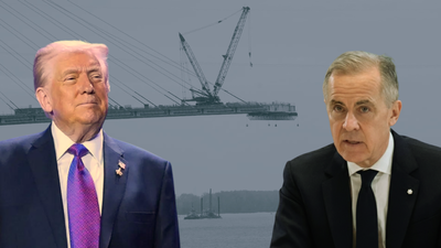 Trump threatens to stop launch of US-Canada bridge; demands halt until ‘compensation’ talks