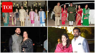 Arjun Tendulkar Wedding: Arjun Tendulkar and Saaniya Chandhok’s pre-wedding bash: Raj Thackeray, Zaheer-Sagarika, Yuvraj-Hazel attend celebrations | Hindi Movie News