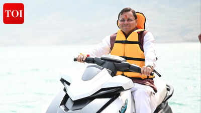 ‘Will make Tehri important place for water, adventure sports’: CM Dhami attends Tehri Lake Festival | India News