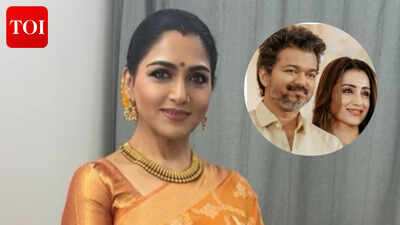 Vijay & Trisha Krishnan Dating Rumors: Khushbu Sundar Defends Trisha Krishnan Against Relationship Rumours After Wedding Appearance with Vijay |