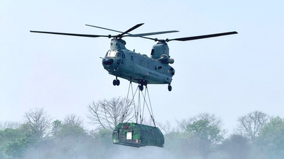 Chinook deploys Army’s heavy-duty assault bridge along western sector | India News