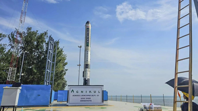 Space co Agnikul successfully tests 3D-printed ‘Agnite’ booster engine | India News