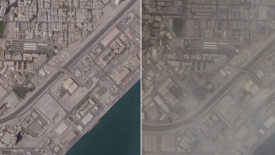 Satellite images show damage at US Fifth Fleet naval base in Bahrain’s Manama; see before-after pics