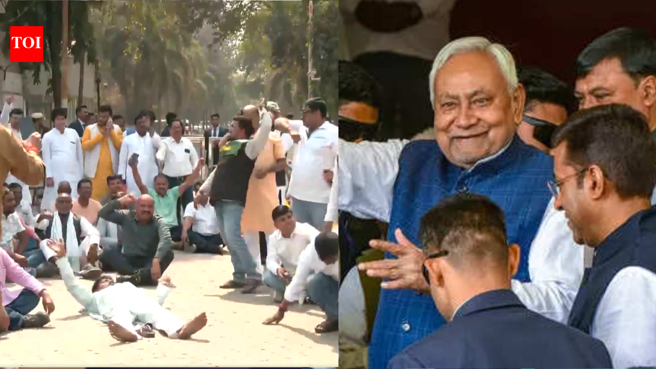 Nitish Kumar’s RS nomination: JDU workers vandalise office, allege BJP plot | Patna News