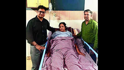 ‘Brain-dead’ woman jolted back to life by pothole in UP | Lucknow News