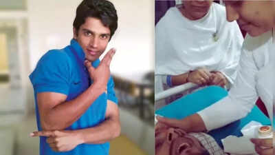 ‘It’s time to go now, okay?’: Harish Rana’s emotional farewell with family as AIIMS begins passive euthanasia protocol | Delhi News