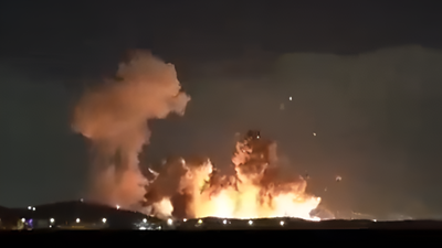 Trump shares video of massive explosions in Iran’s Isfahan following US-Israeli strikes; bunker-busters used?