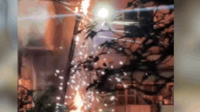 Indore Ev Blast News: Indore house inferno: Video captures sparks after blast in EV charging point that triggered chain of short circuits | Indore News