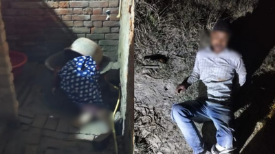 Lucknow double murder: Man rapes, kills woman, strangles partially blind son who tried to save her | Lucknow News