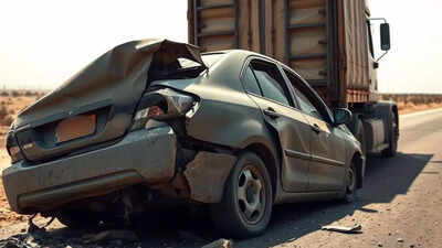 Bengaluru Family Killed In Road Accident: 5 of Bengaluru family die after car rams stationary truck in Chittoor | Amaravati News