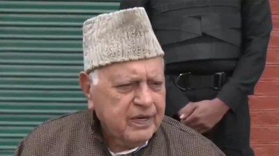 Firing at event with ex-J&K CM Farooq Abdullah present, 1 arrested | India News