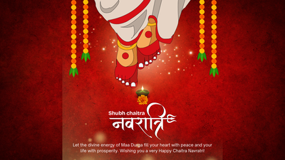 Chaitra Navratri Wishes & Messages: Happy Chaitra Navratri 2026: Top 50 wishes, messages and quotes to share with your loved ones |