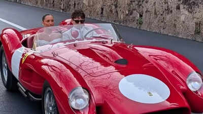 Charles Leclerc’s wife Alexandra Saint Mleux adopts new surname, shares first post after wedding | Formula One News