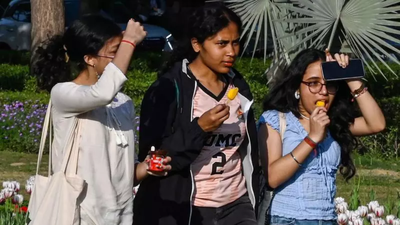 Delhi records season’s hottest day at 34.3°c, 7°c above normal; night temperatures up too | Delhi News