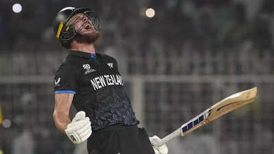 Finn Allen’s record century powers New Zealand into T20 World Cup final | Cricket News