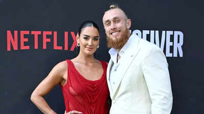 George Kittle’s wife Claire drops jaw-dropping 49ers-red bikini photo, proving Sports Illustrated spotlight was no fluke | NFL News