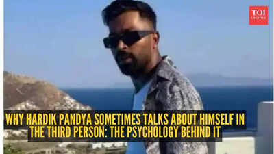 Why Hardik Pandya sometimes talks about himself in the third person: The psychology behind it