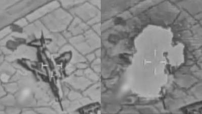 Israel army destroys two Iranian jets ready to take off — watch